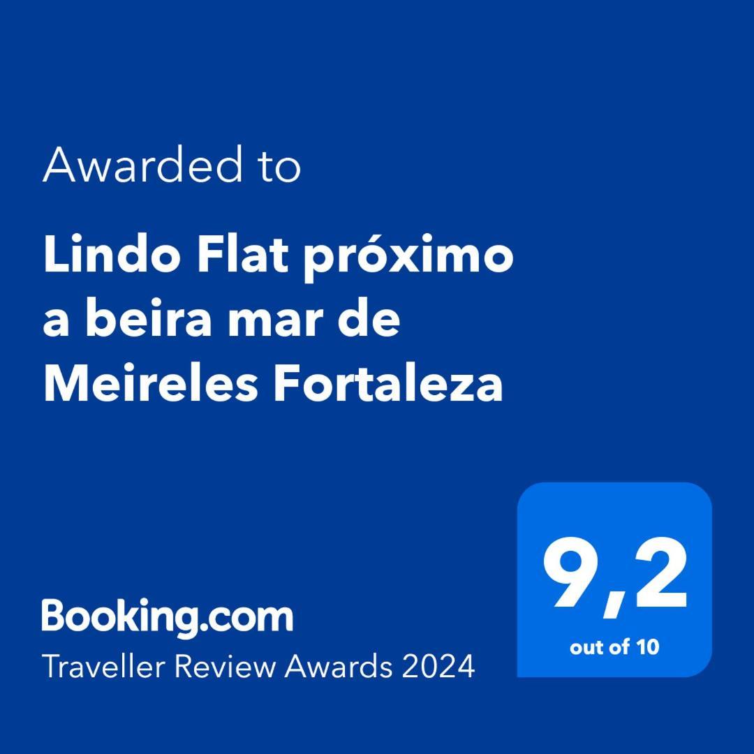 Lindo Flat Proximo A Beira Mar De Meireles Fortaleza Esterno foto